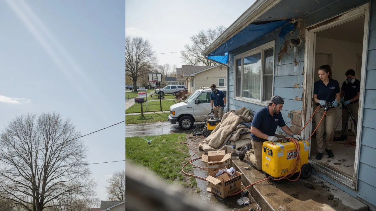 Basement Flood Cleanup in Hockingport, OH near me